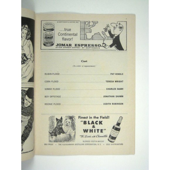 Playbill The Dark At The Top Of The Stairs 1958 William Inge Eliza Kazan Hingle - Picture 4 of 6